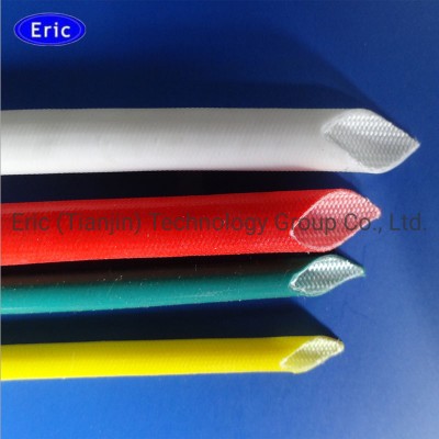 2753 Braided Fiberglass Sleeve with Silicone Rubber Coating