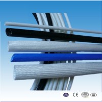 Heat Resistance Electrical Materials Insulation Type PVC/Silicone/Acrylic Resin Coated Fiberglass Sleeve