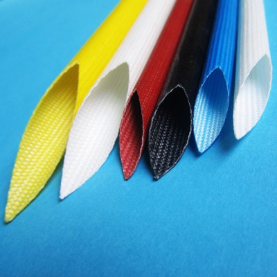 2751 Colored Silicone Rubber Coated Insulation Fiberglass Sleeve